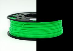 3D Drucker PLA 3.00 mm Printer Filament Spule Trommel Patrone Glow in dark Grün